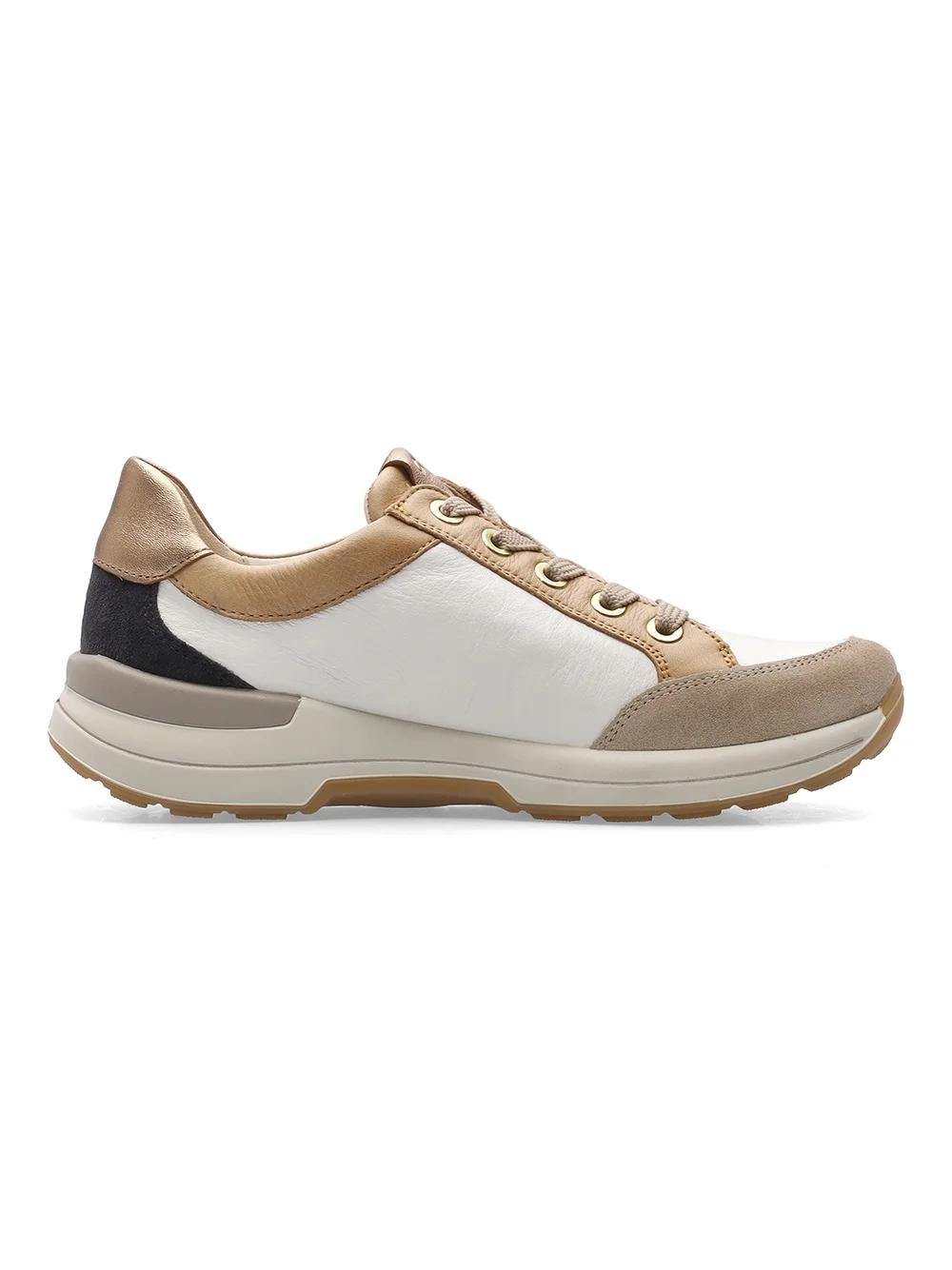 Sneaker Nara schwarz sand cream