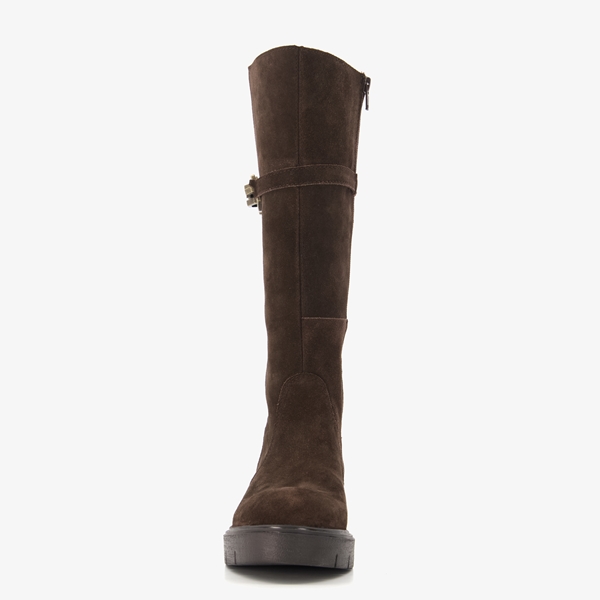 Harper leren dames boots bruin