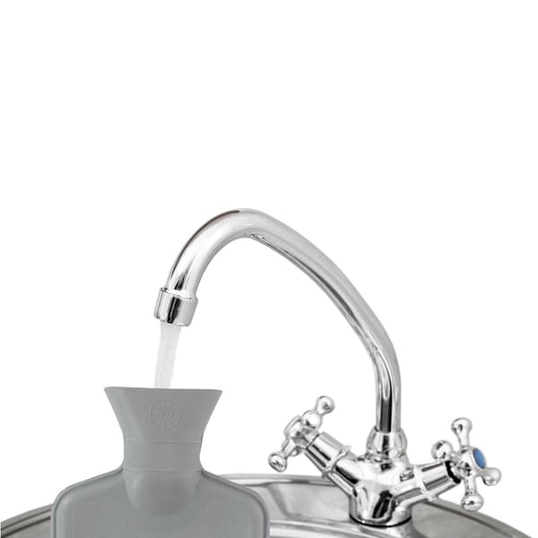 Varmeflaske med strikket trekk 1,7L