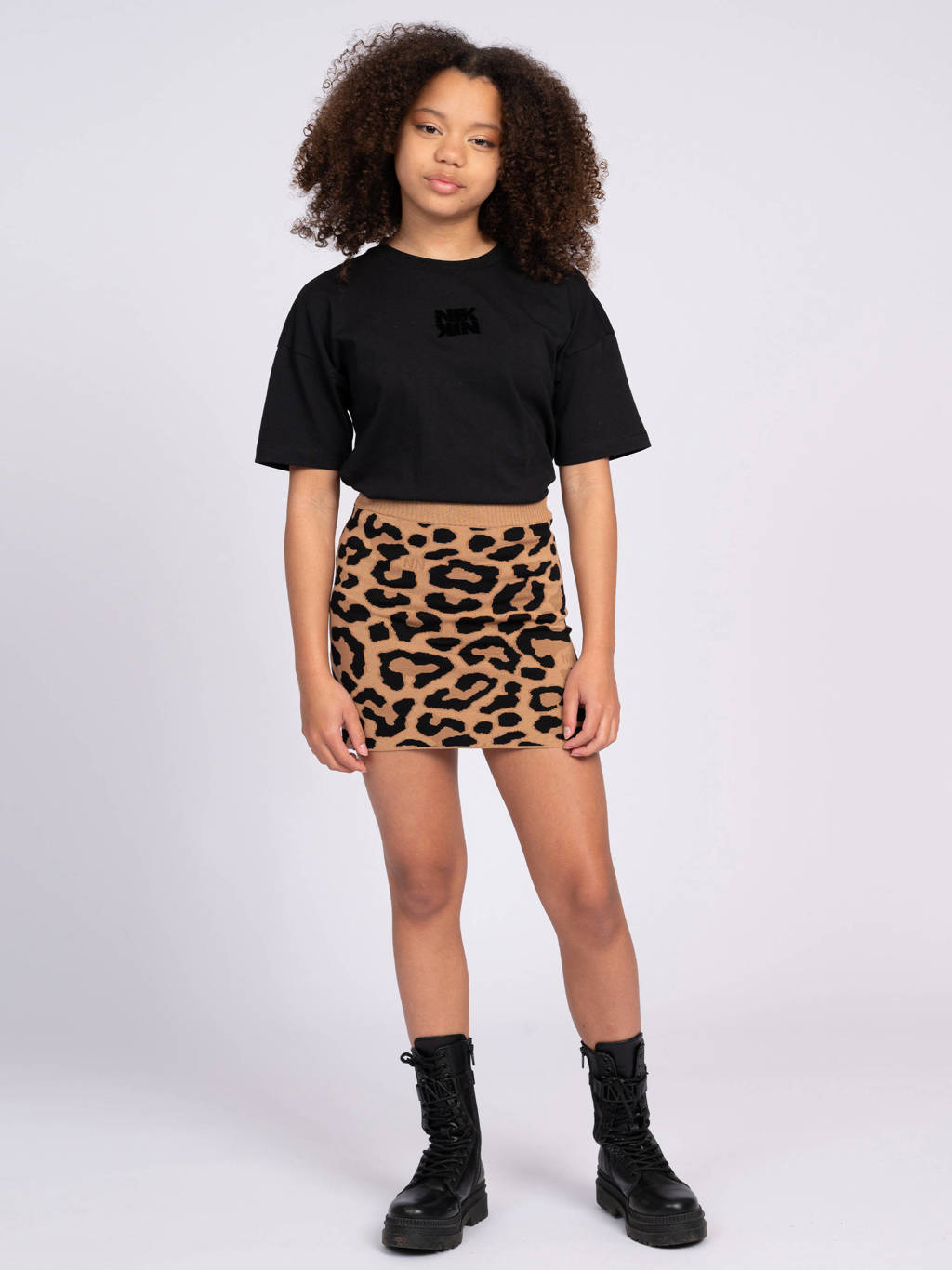NIK&NIK midi rok bruin