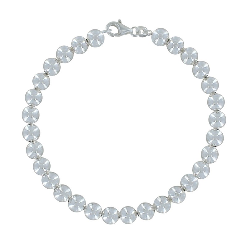 Bracelet Argent Grosses Perles