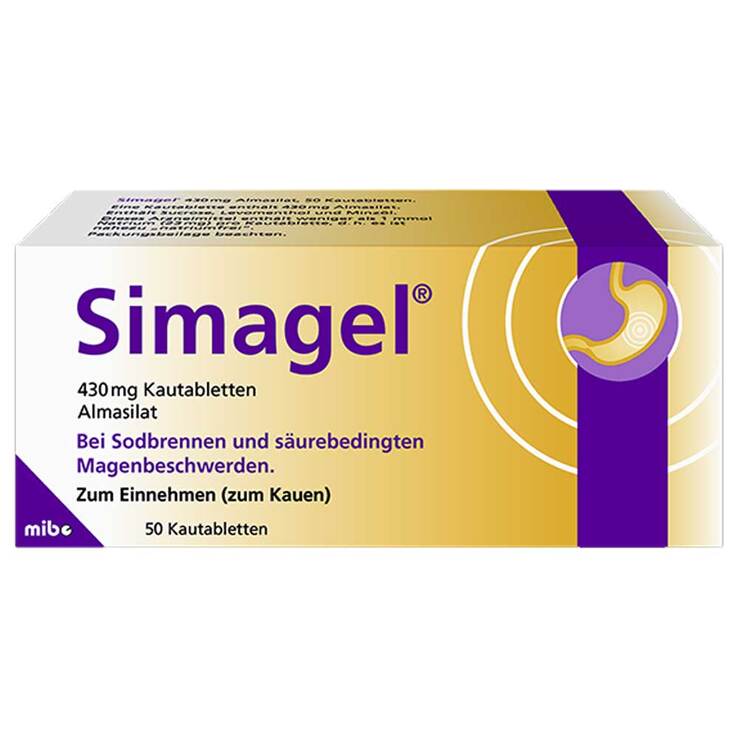 Simagel Kautabletten, 50 St