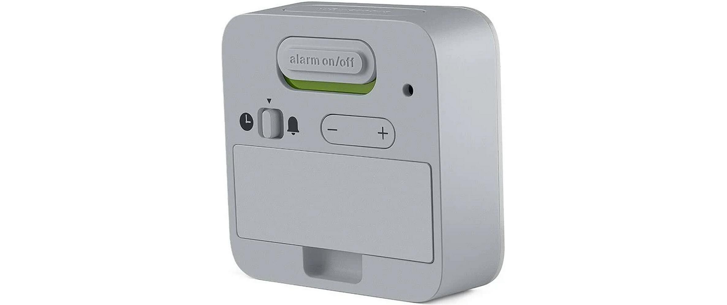 Digitalwecker BC08G-DCF GrauDigitaler Reisewecker mit Schlummerfunktion und Hintergrundbeleuchtung