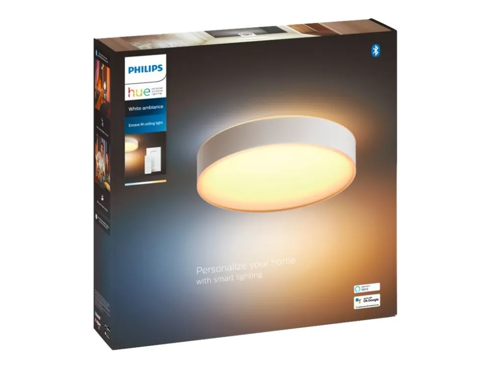 Philips Hue White and Color Ambiance Infuse M - Loftslampe - LED - 33.5 W - 2000-6500 K - hvid
