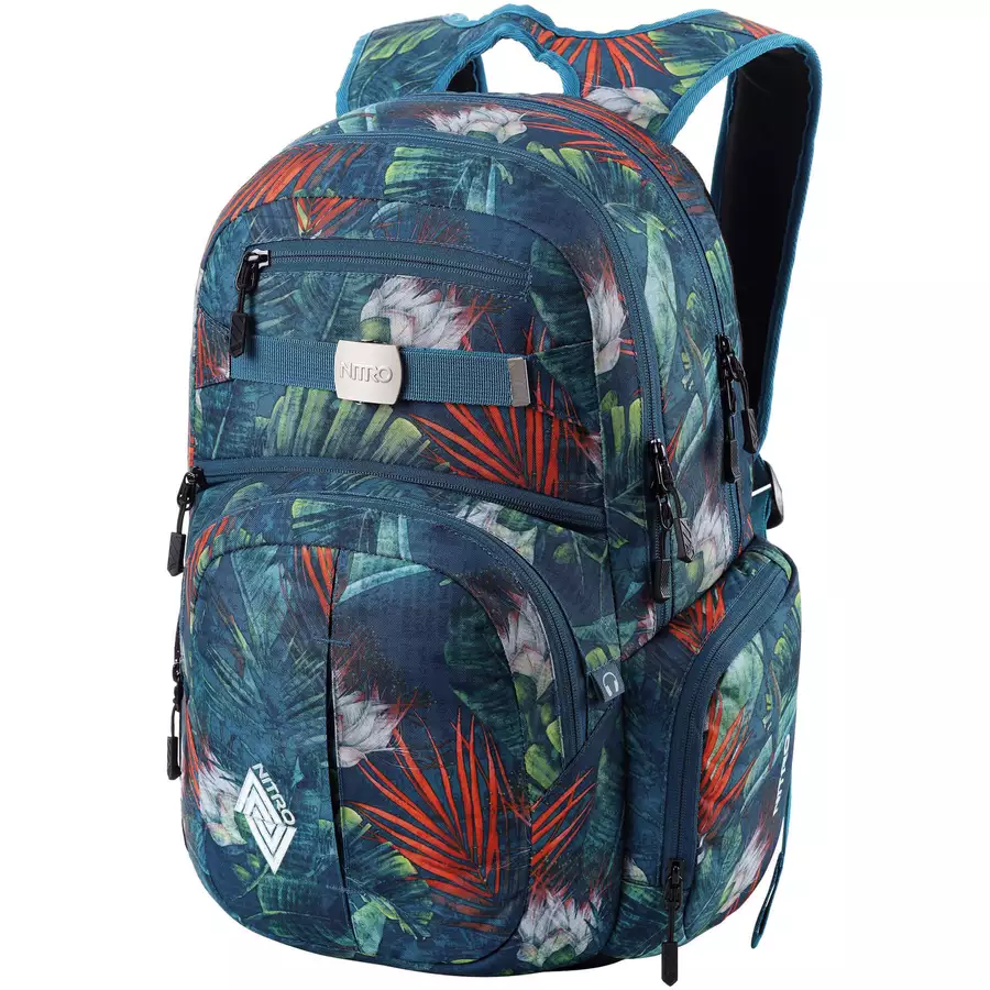 Nitro Hero - Laptoprucksack 17 52 cm tropical