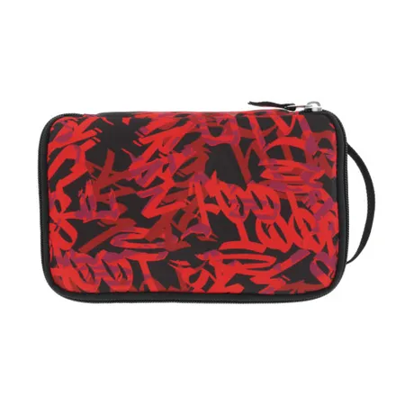 Herlitz Faulenzer 2Go Graffiti rot/schwarz