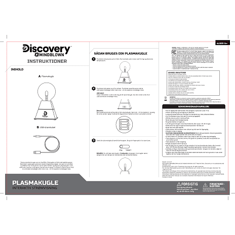 Discovery Mindblown plasmalampe