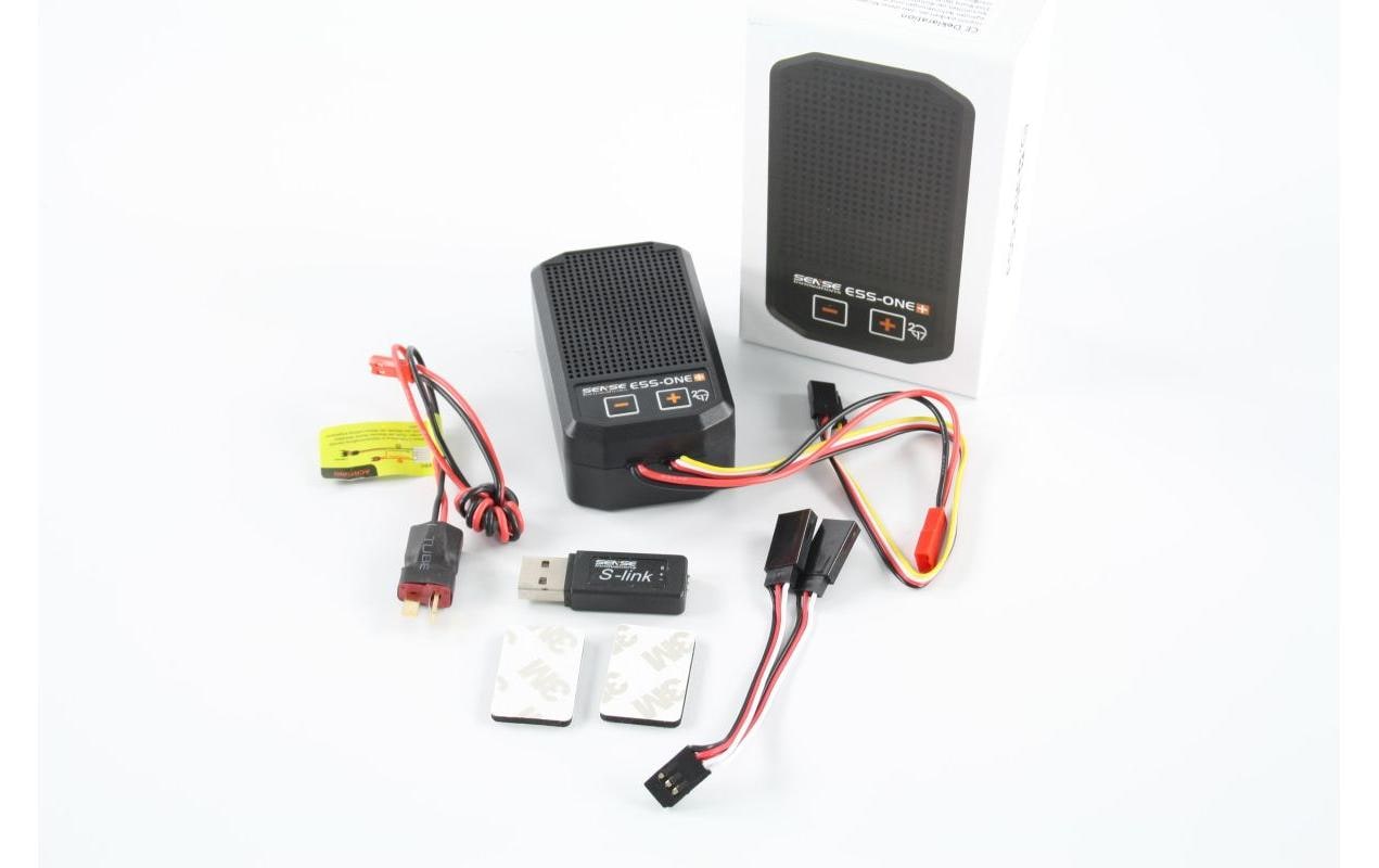 Modellbau-Soundmodul Sense-Innovations ESS ONE+ 2017<br>Motor Sound Simulator für RC Fahrzeuge