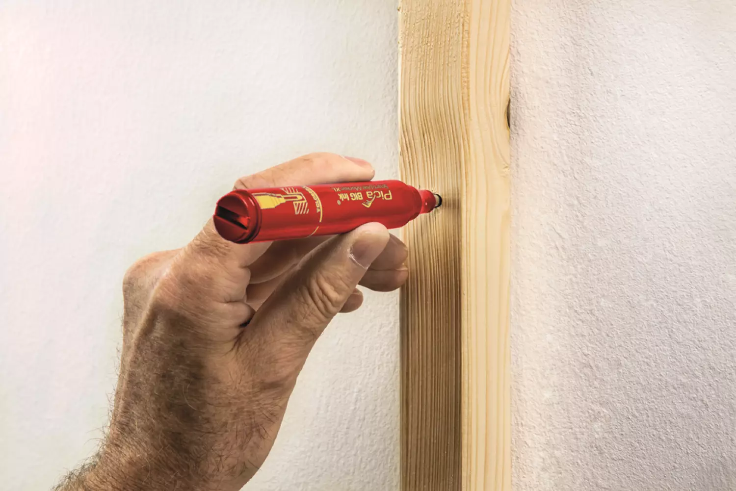 Pica 7040 BIG Ink Markeerstift XL - Rood