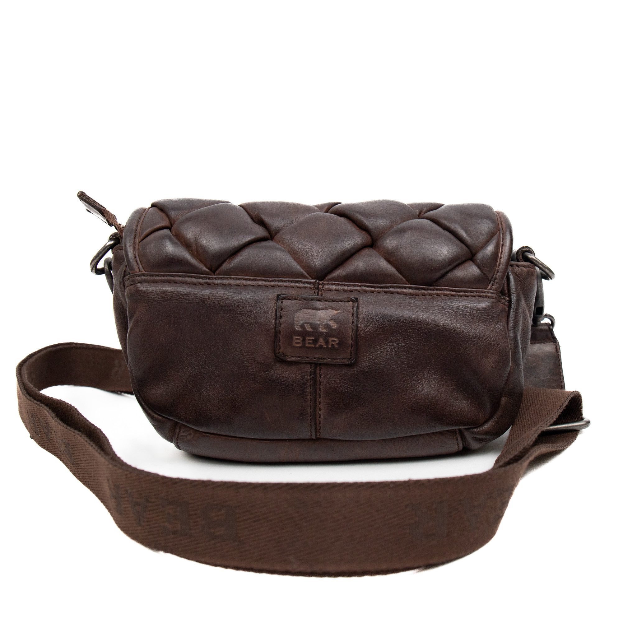 Bear Design Cow Lavato Schoudertasje Nola Bruin CL42889
