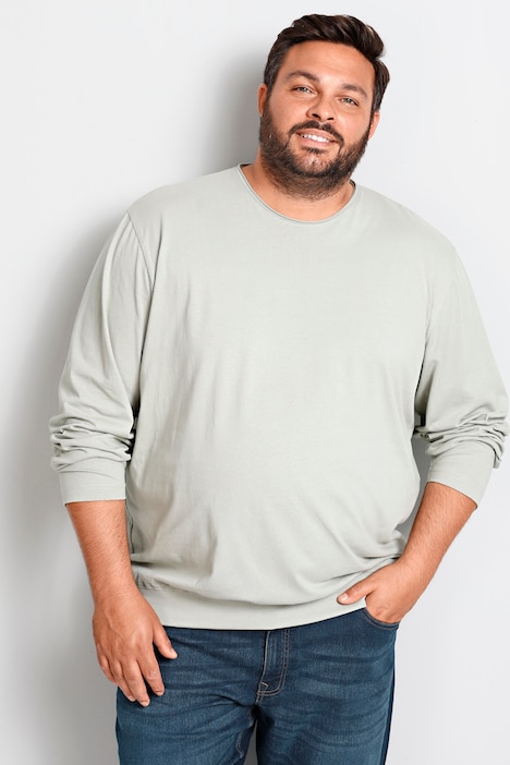 Boston Park Langarmshirt, Bauchfit, Rundhals, bis 80/82