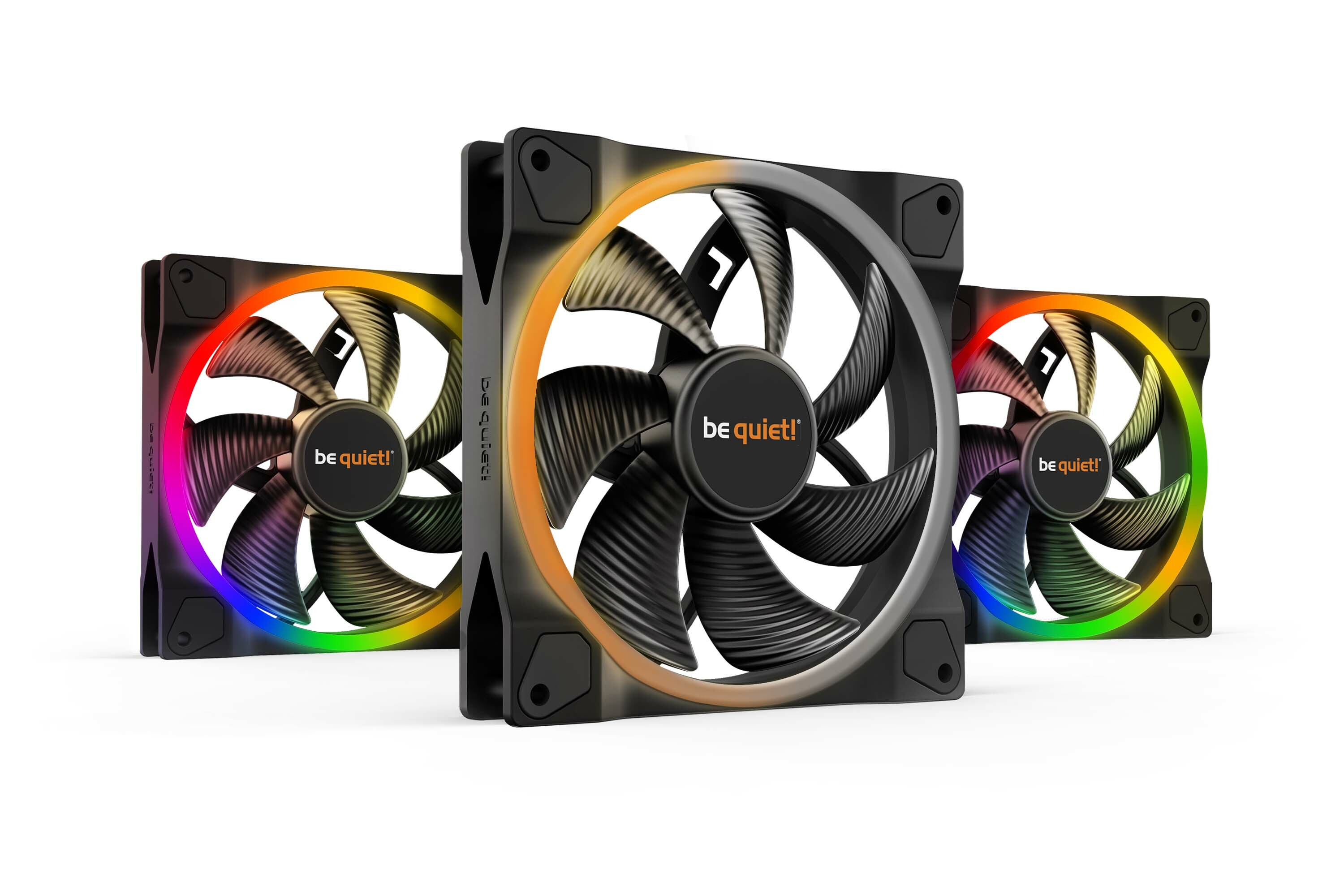 be quiet! LIGHT WINGS 140mm PWM Triple-Pack