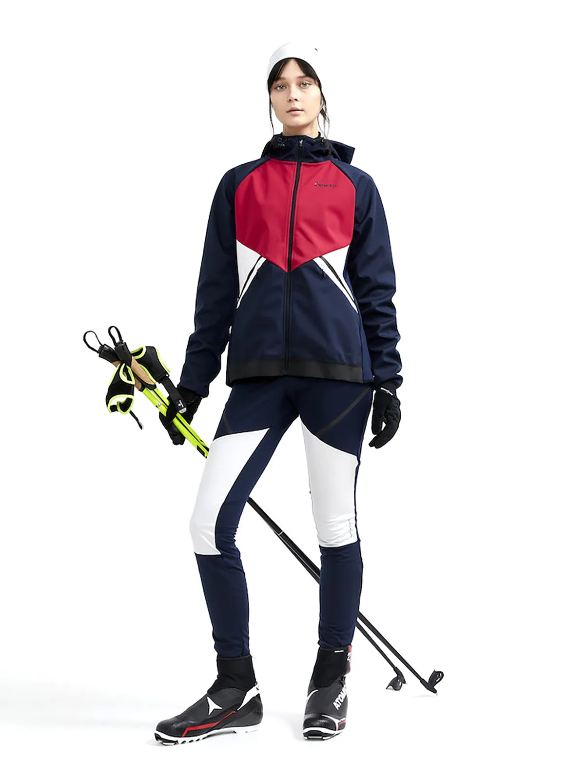 Craft Women's Glide Hood Jacket Blaze-Machine