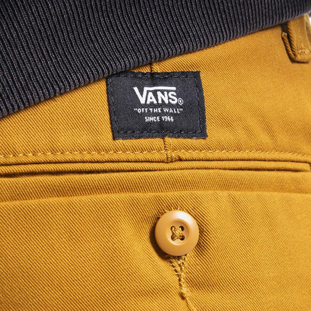 Vans Pantalon Chino Jaune Homme Vans Authentic