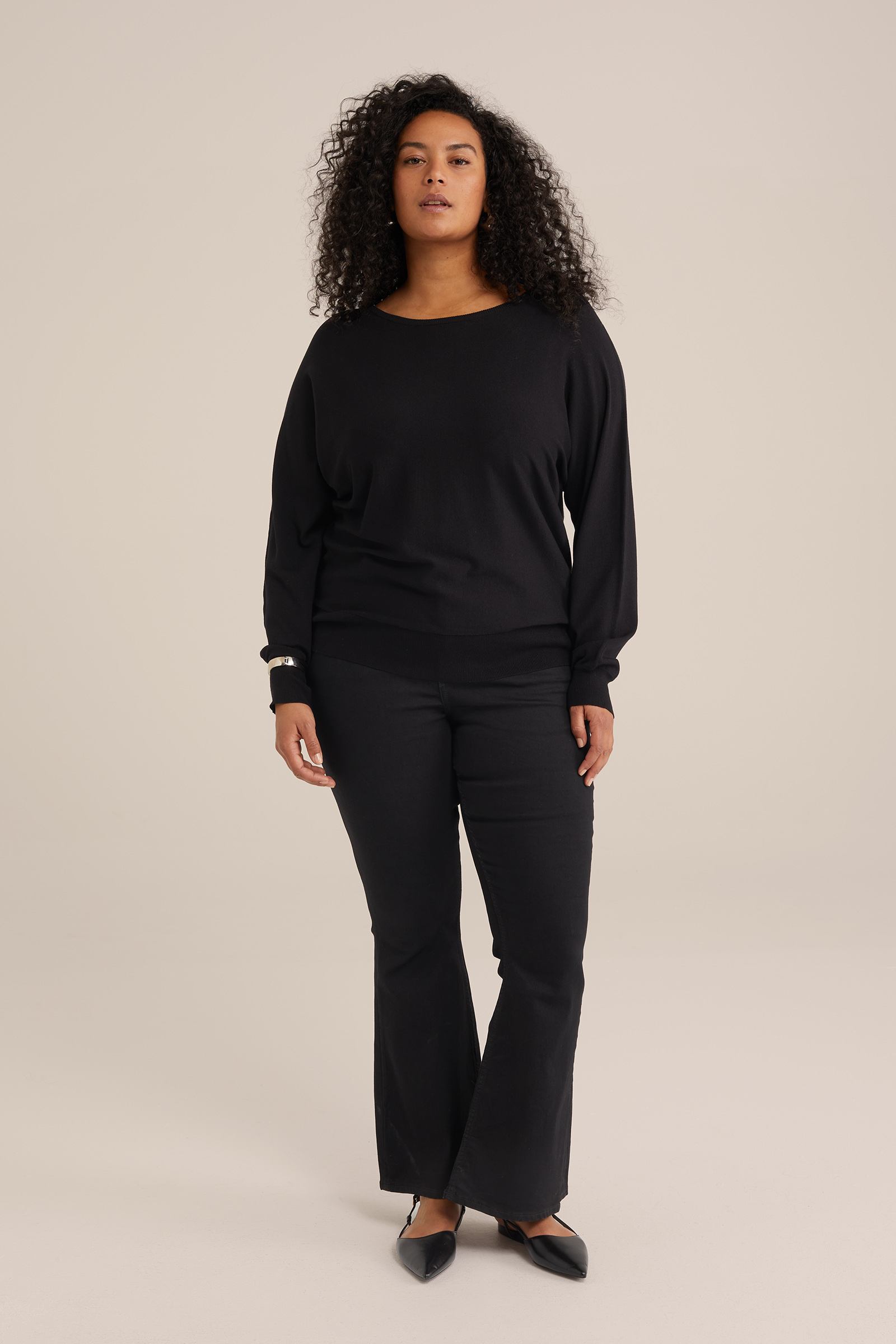 trui - Curve WE Fashion Zwart