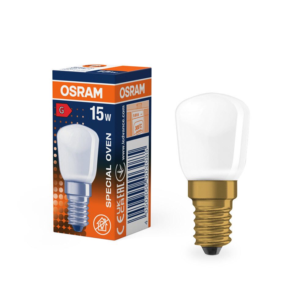 LYSPÆREOSRAM OZONLAMPE T26 MATT 15W 110LM E14