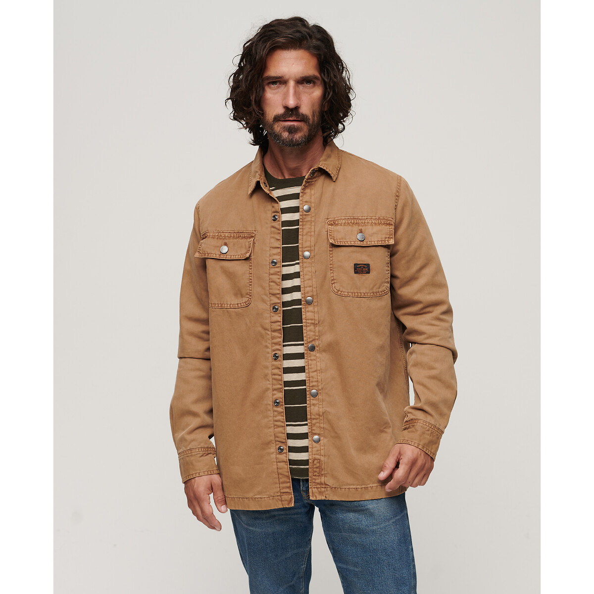 Camisa estilo operário SUPERDRY