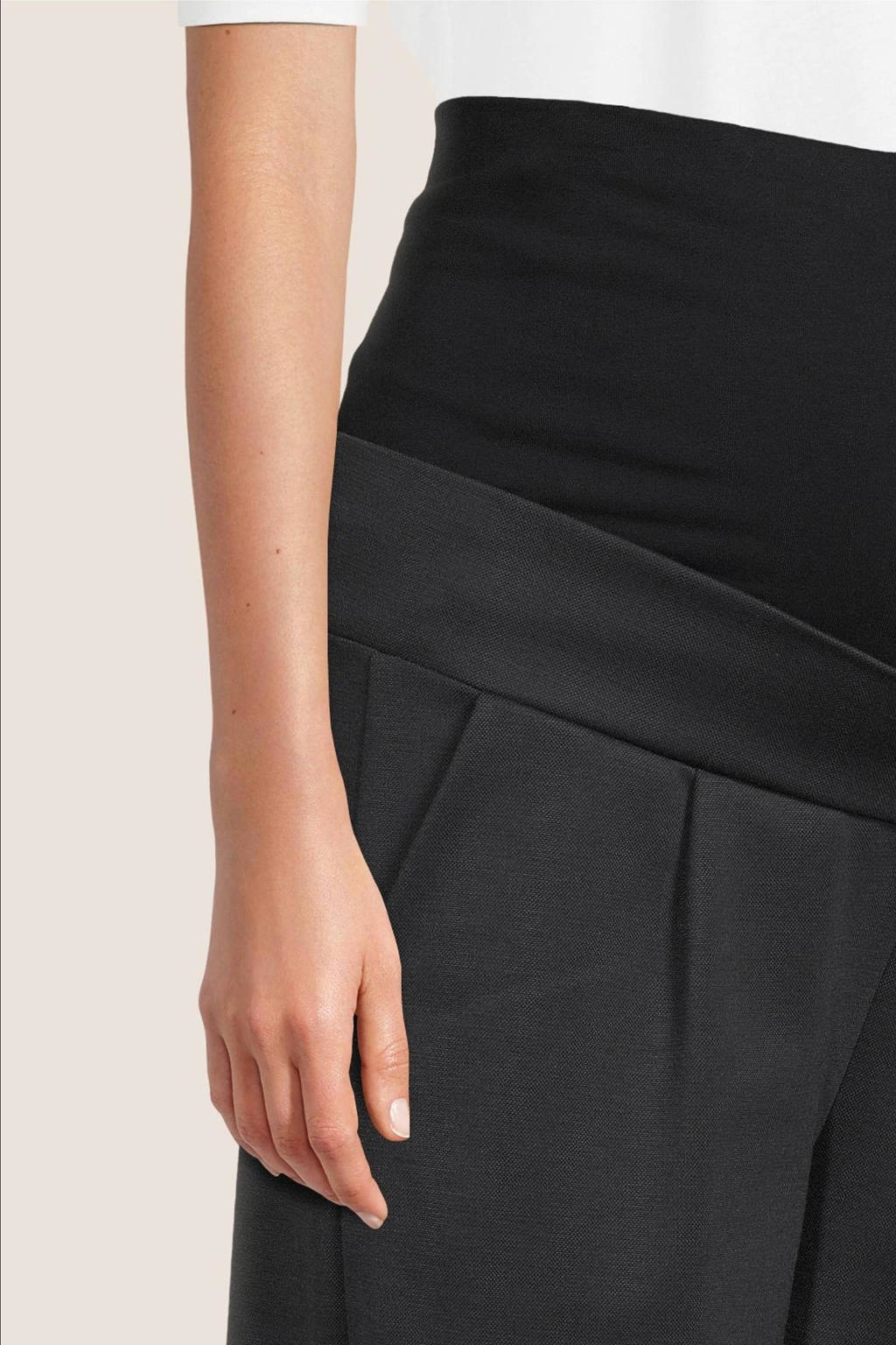 LOVE2WAIT low waist loose fit broek donkerblauw