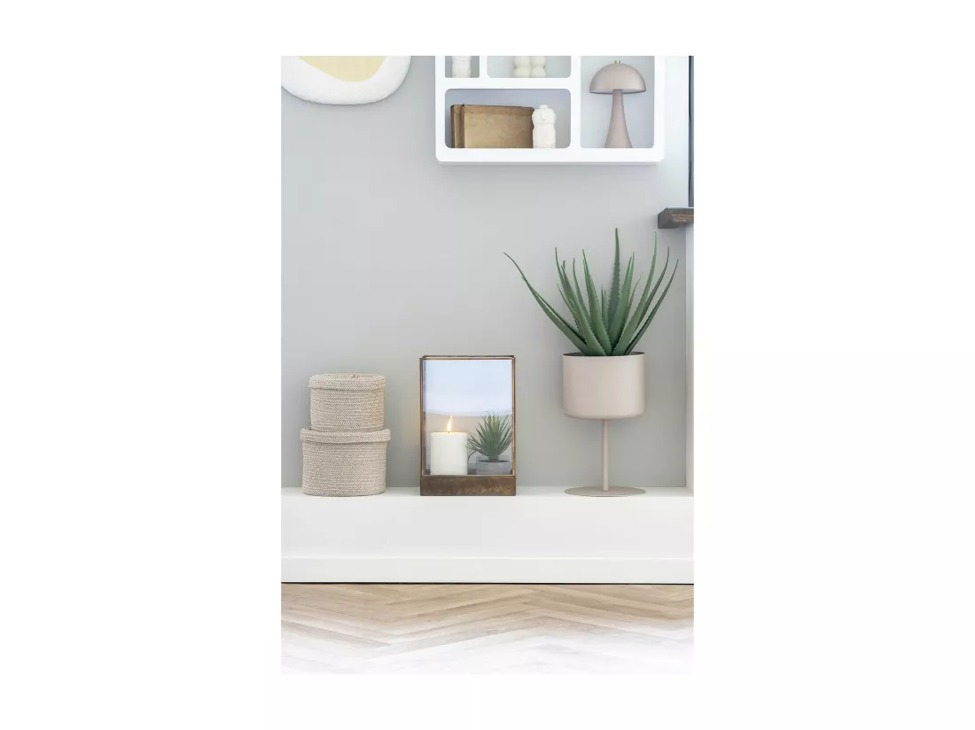 Plante artificielle Aloe Vera verte 51 cm