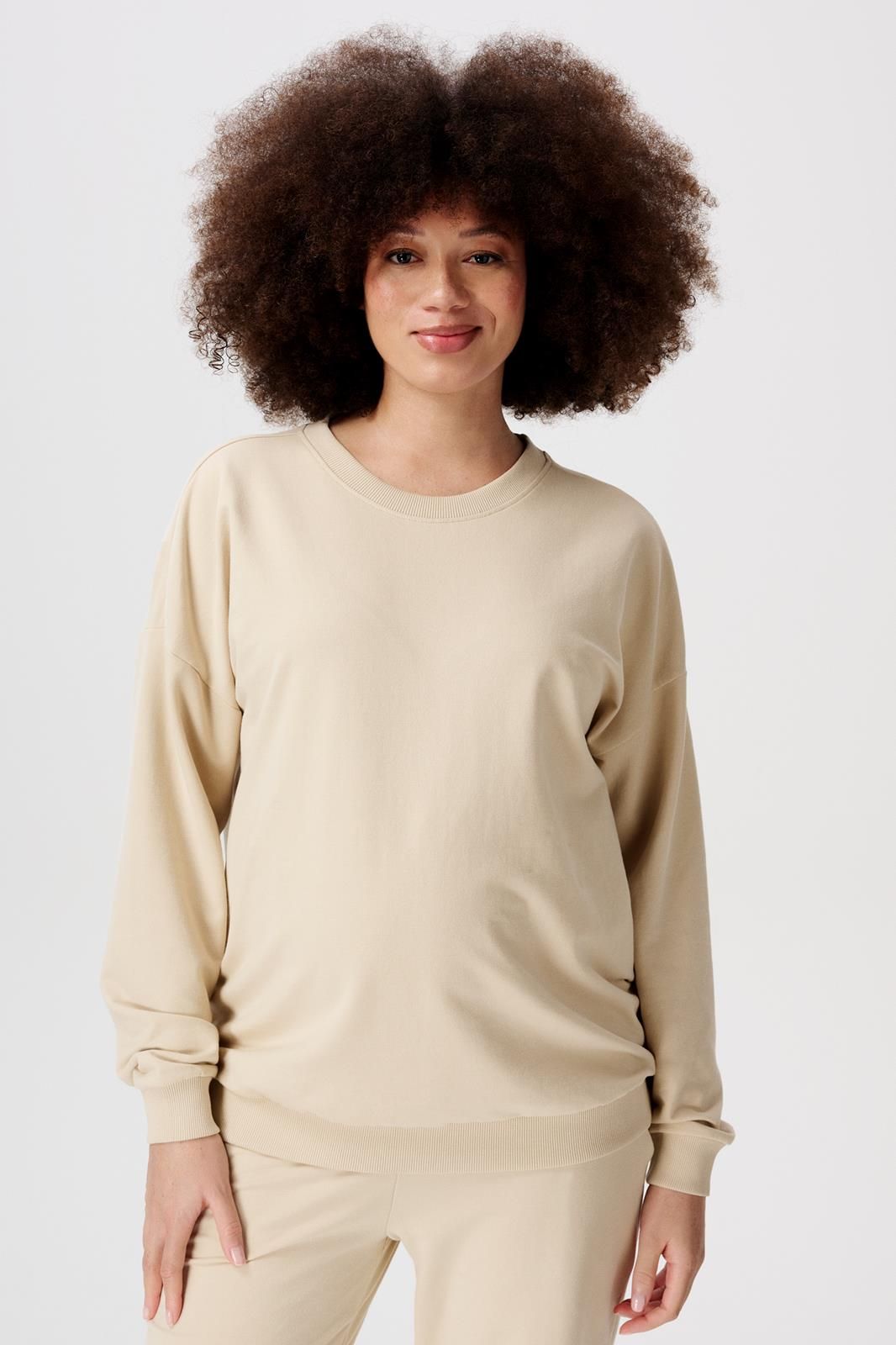 Noppies Maternity Trui Janelle - Light Sand