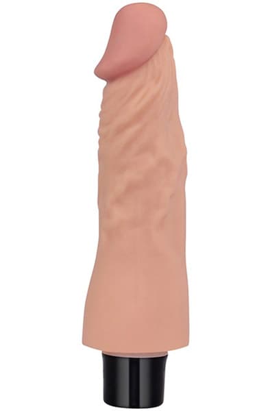 Lovetoy Real Softee Vibrating Dildo 18 cm Vibrerende dildo