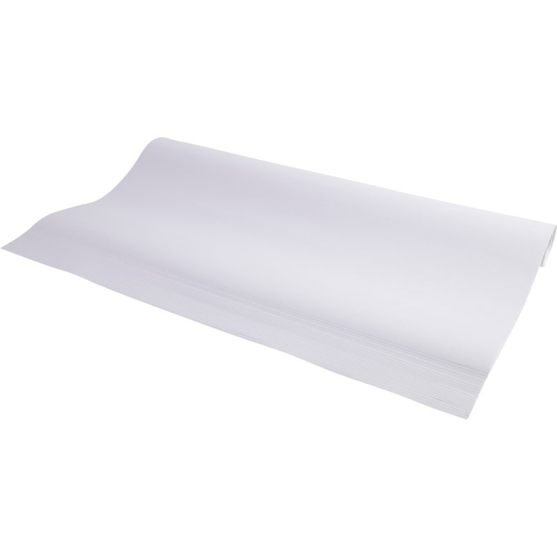 Bloc paperboard 20 feuilles de papier blanc premium offset Exacompta 63 x 98 cm