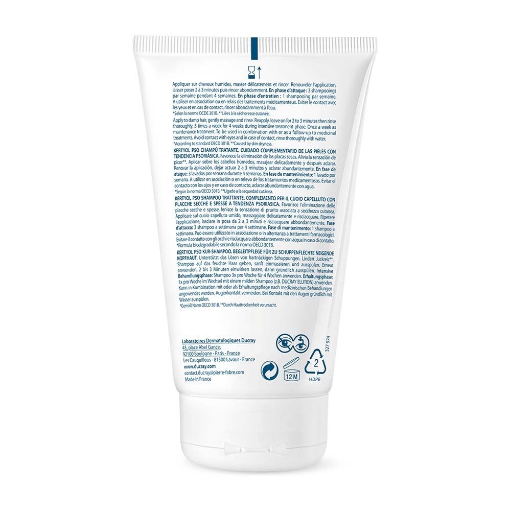 DUCRAY KERTYOL P.S.O. Kur-Shampoo - Anti-Schuppen-Shampoo bei Psoriasis