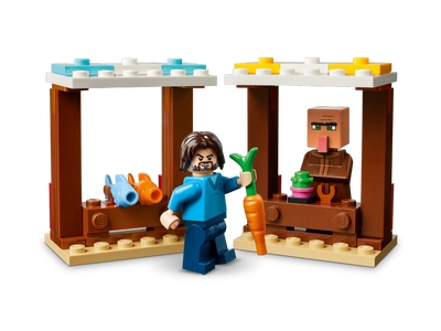 LEGO De Ghast-ballon aanval op het dorp (21273)