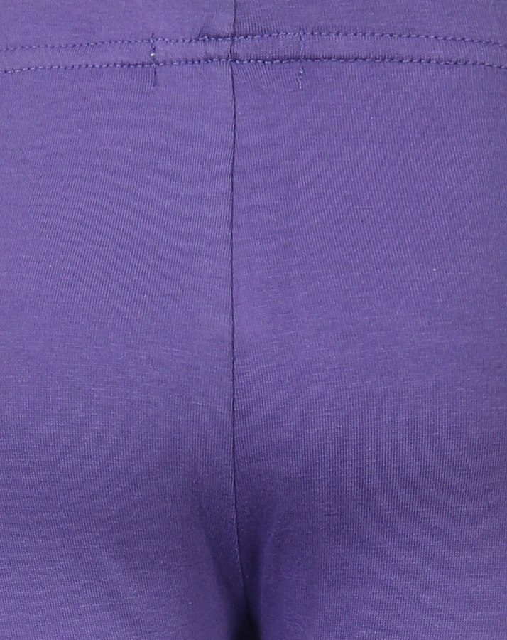 Capri-Leggings LYNFORD mit Glitzer-Schmetterling in lila