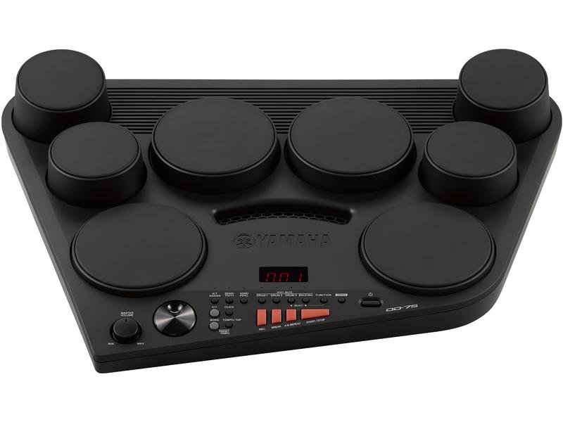 Yamaha E-Drum DD-75 Transportables und kompaktes All-in-One-Digital-Drumset