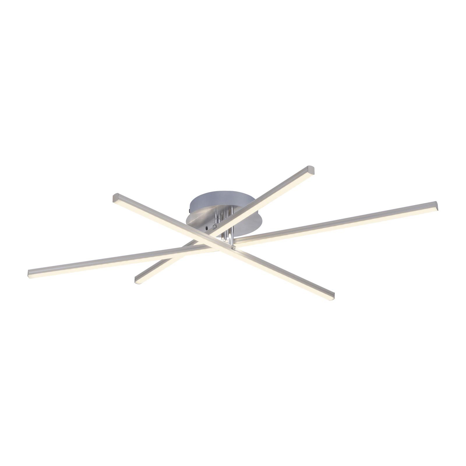 LED-Deckenleuchte - Stahl - dimmbar - RGB - 51 cm breit