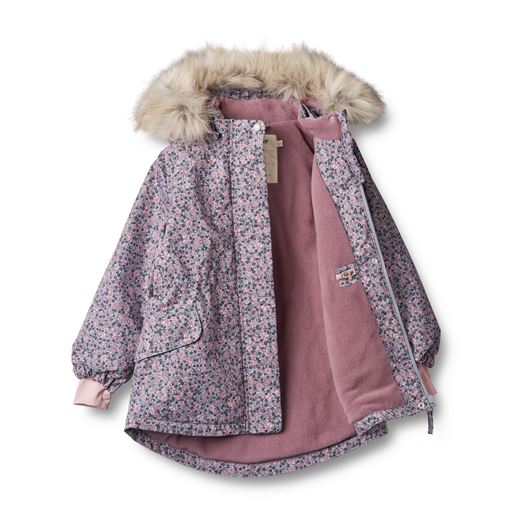 Wheat Mathilde Tech Jakke, Winter Flowers, 116 cm
