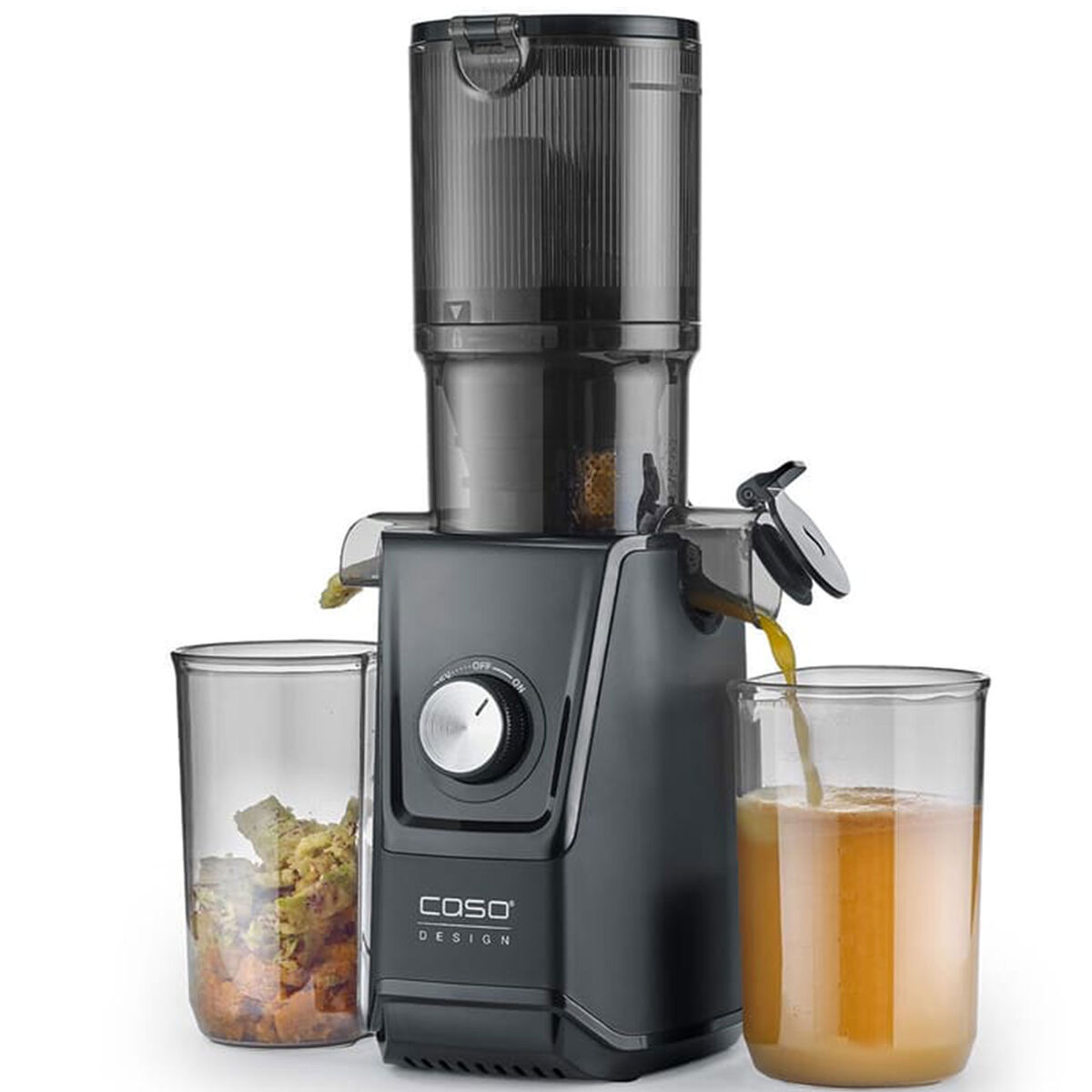 Caso Slow Juicer, matt svart