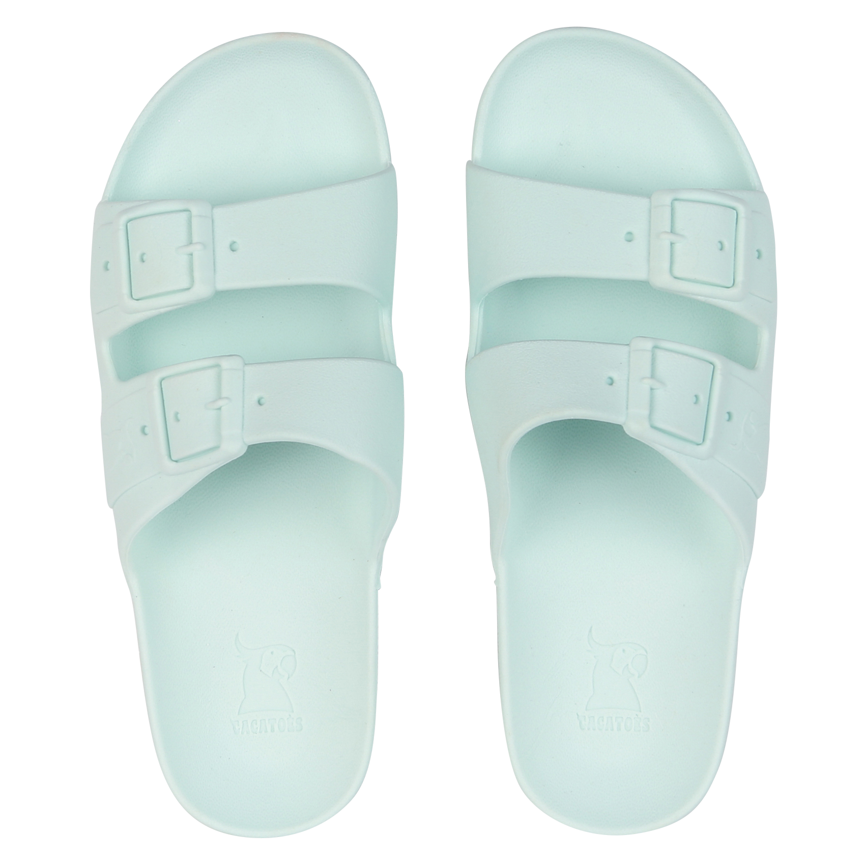 BELO HORIZONTE - Mules plates | Bleu