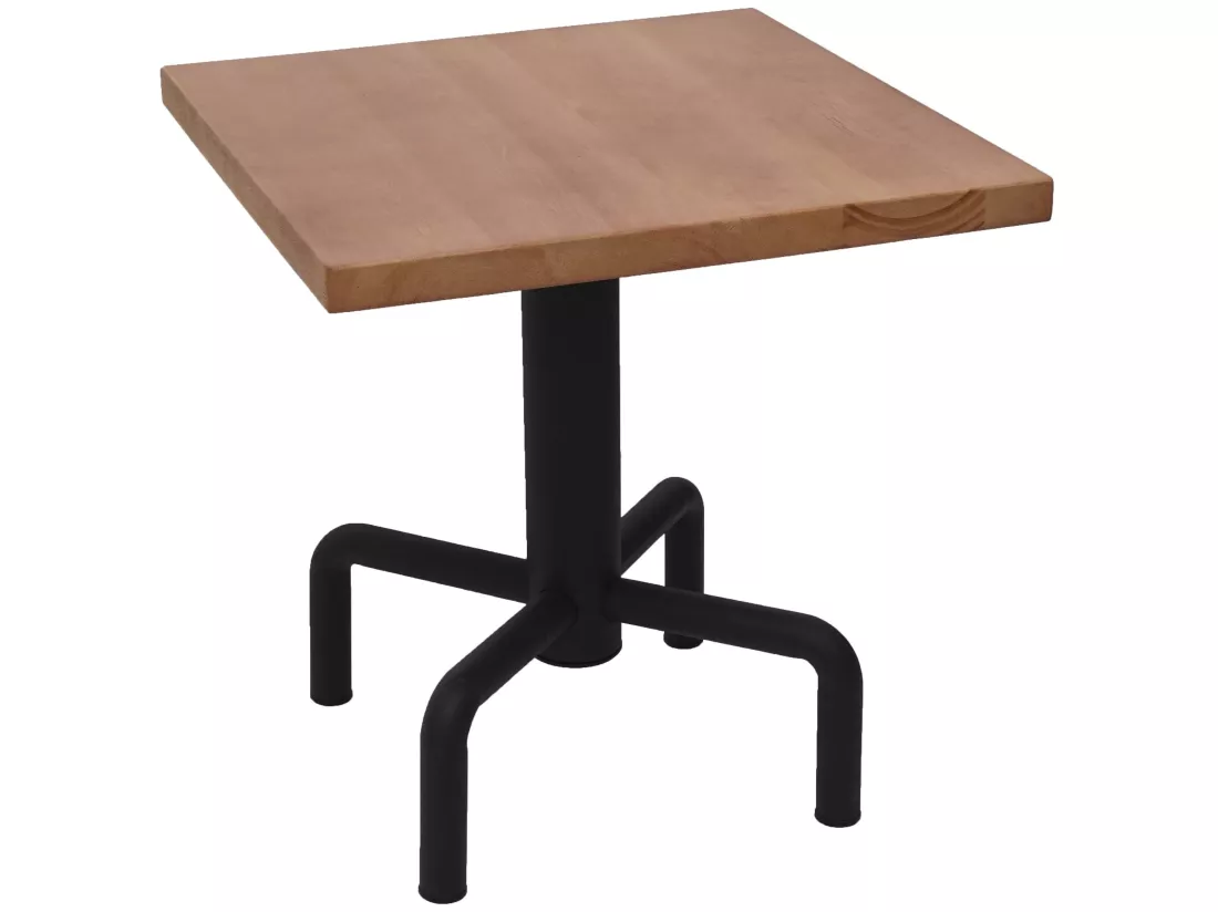 Table de bistrot MCW-G68, couleur naturelle