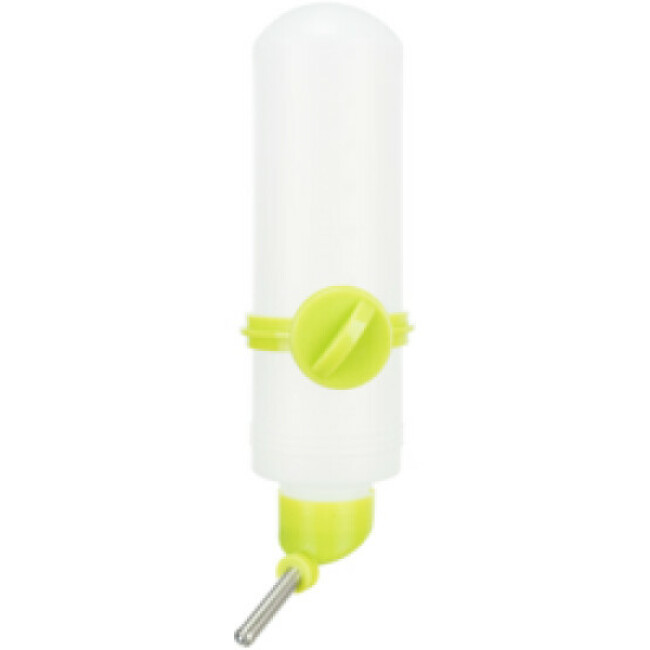 Biberon pour rongeurs avec fixation par vis en plastique