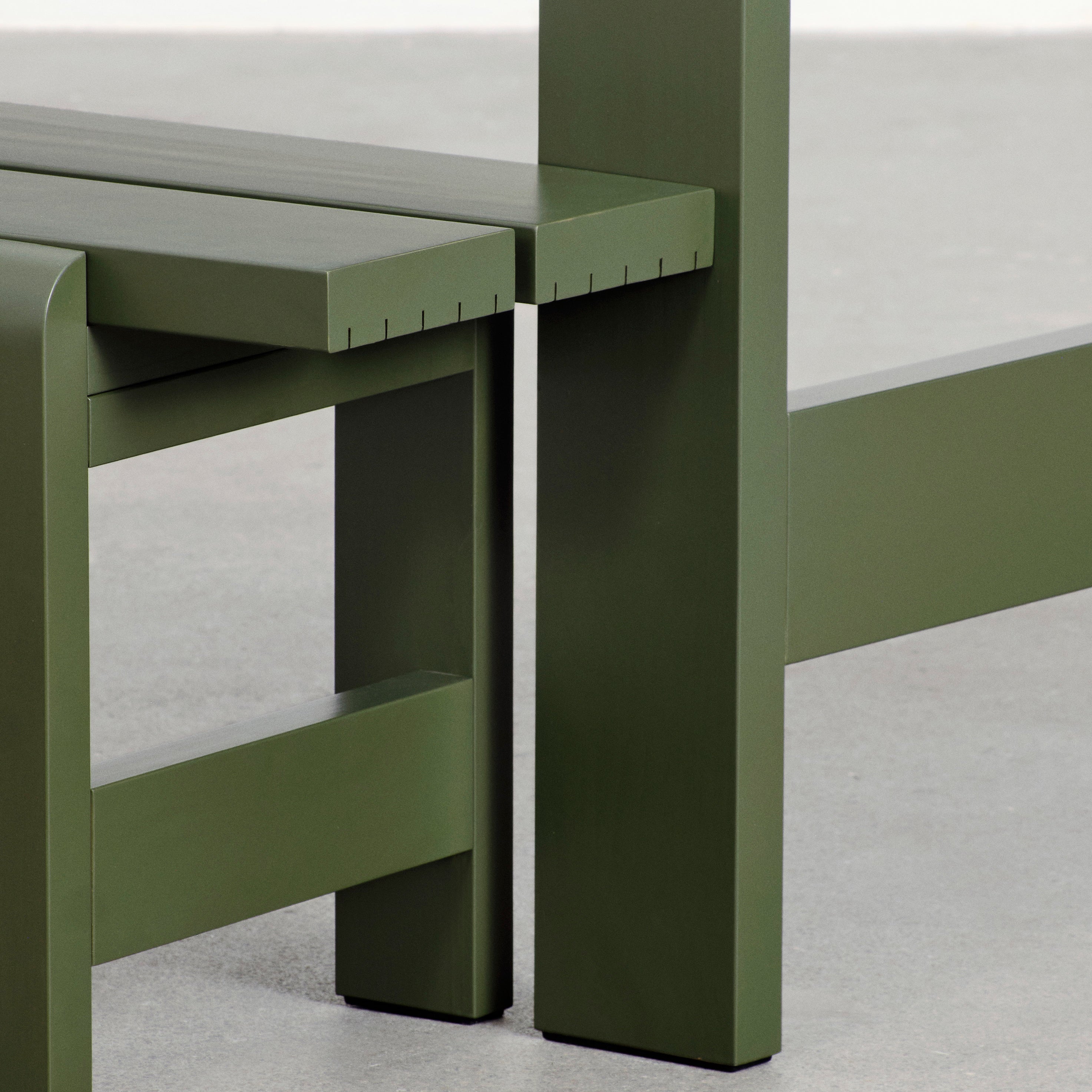 HAY Weekday Bankje B 111 cm - Olive