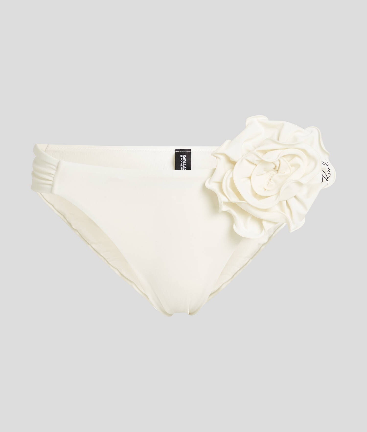 BAS DE BIKINI FLORAL - Crème Cannoli