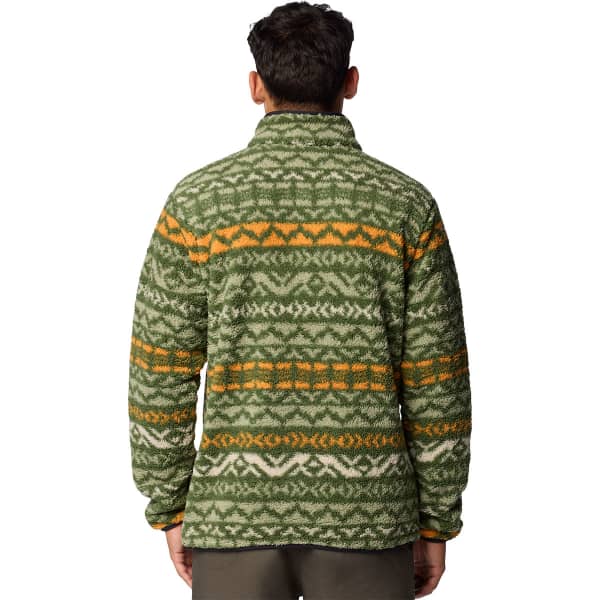 Sweat polaire COLUMBIA RUGGED RIDGE HALF SNAP FLEECE CANTEEN MADRAS MULTI