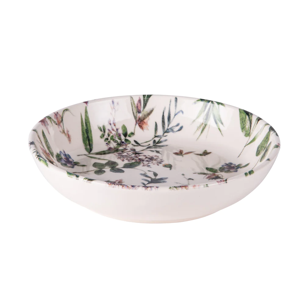 Assiette creuse Champêtre 19 cm (lot de 6) Table passion