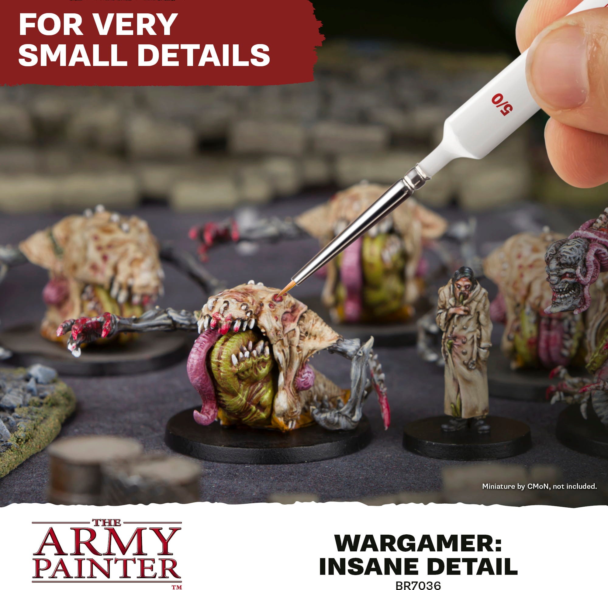 The Army Painter  Wargamer Brush, Monster    Dein Werkzeug für den Sieg auf dem Maltisch