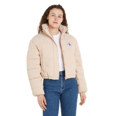 Doudoune femme Corduroy Cropped CALVIN KLEIN
