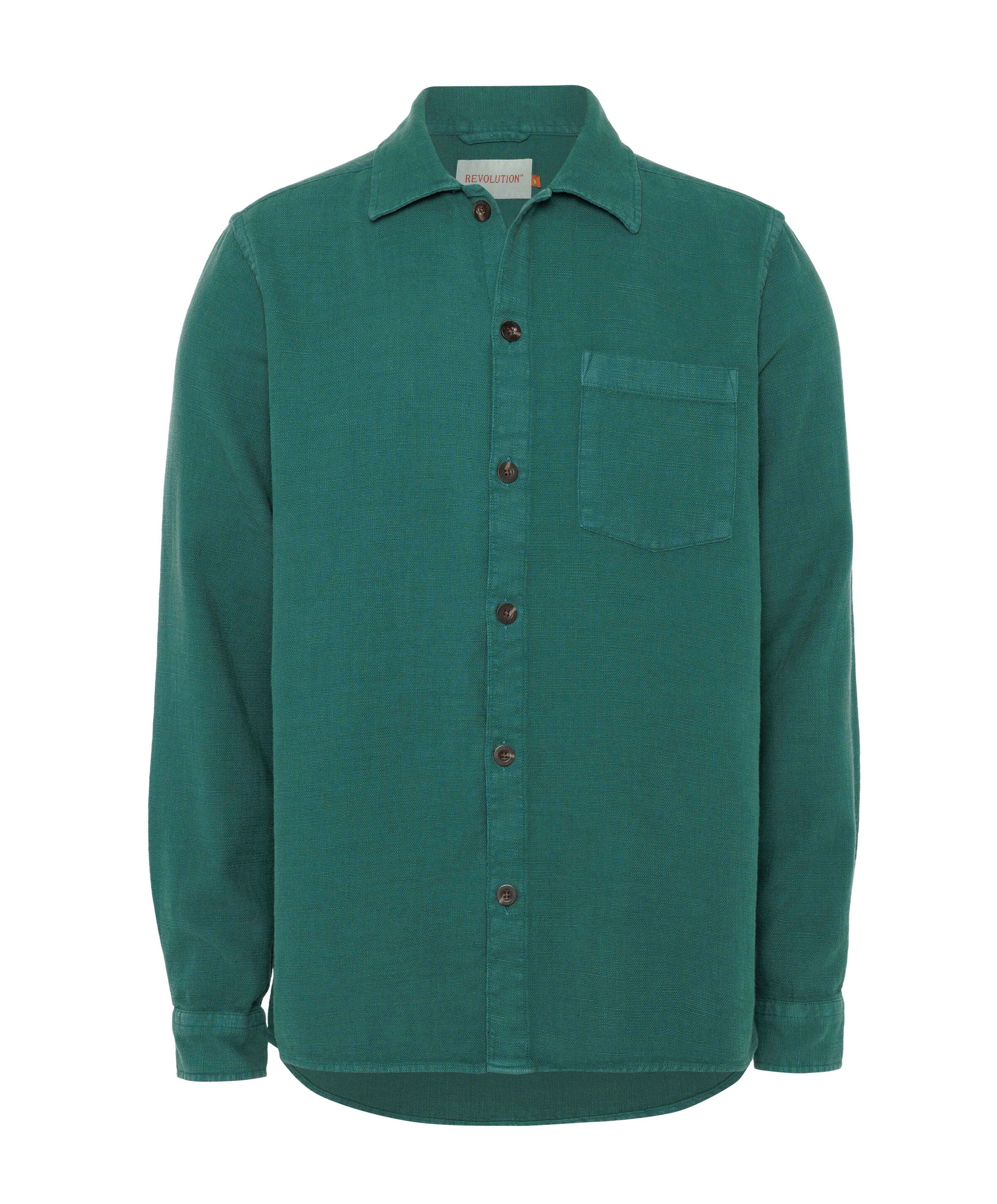 Revolution Heren overshirt groen
