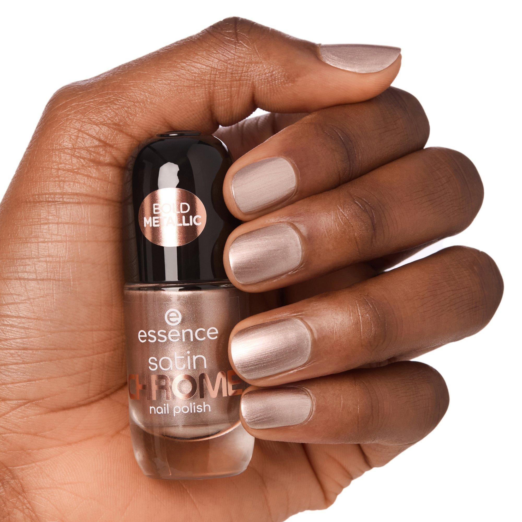 satin CHROME nail polish vernis à ongles