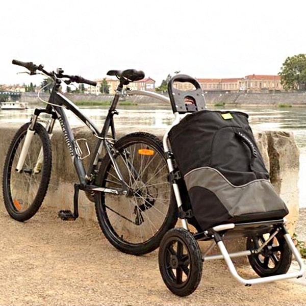 Chariot de transport isotherme pour vélo BIKE & SHOP