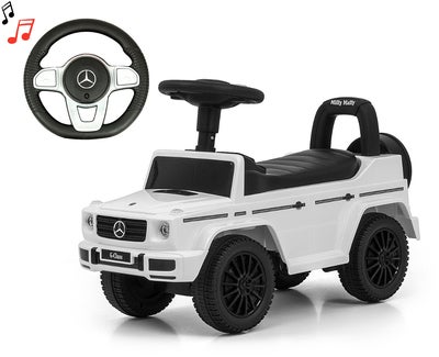 Milly Mally Gåbil Mercedes G350d, Hvit