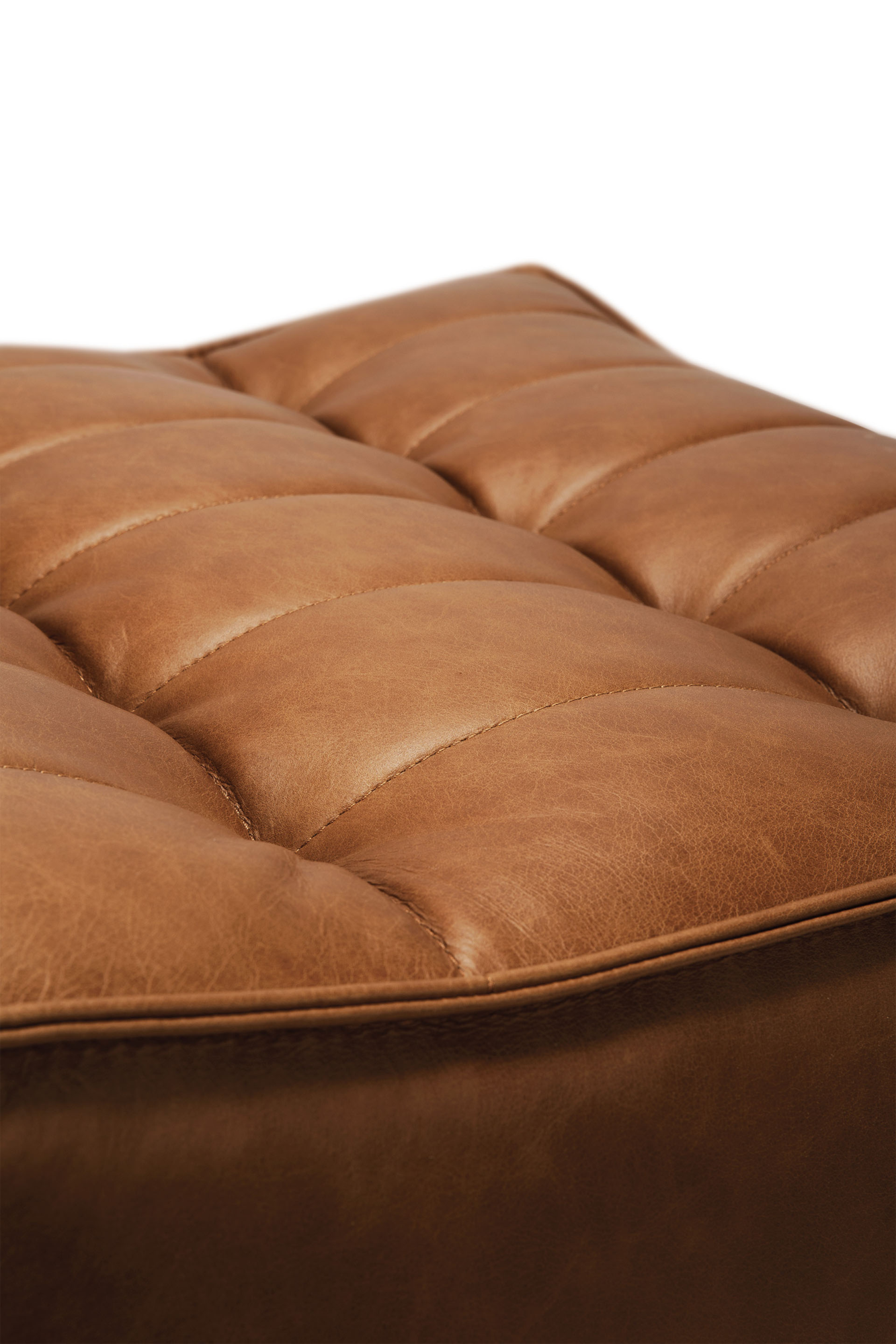 Sofa N701 footstool - old saddle