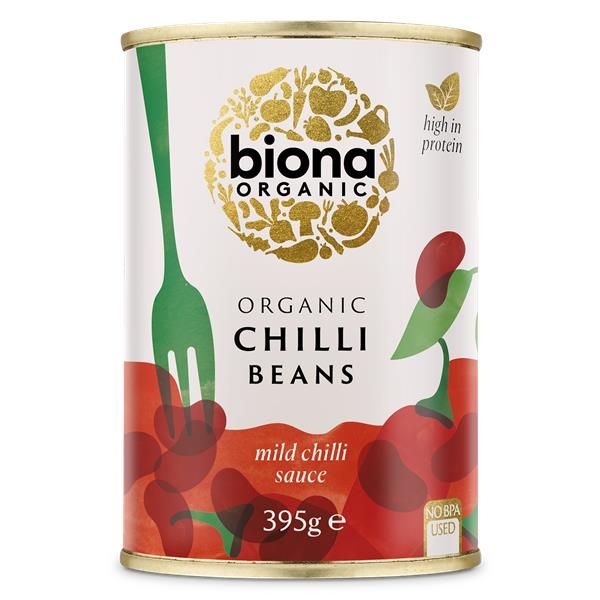 Feijão Vermelho Com Molho Picante Bio - Lata