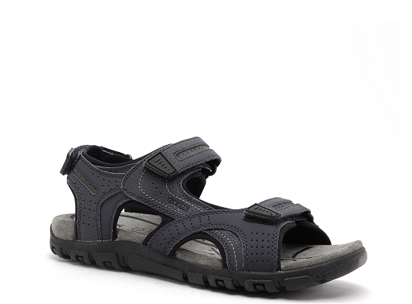 Geox nu pieds homme u8224d uomo sandale strada bleu