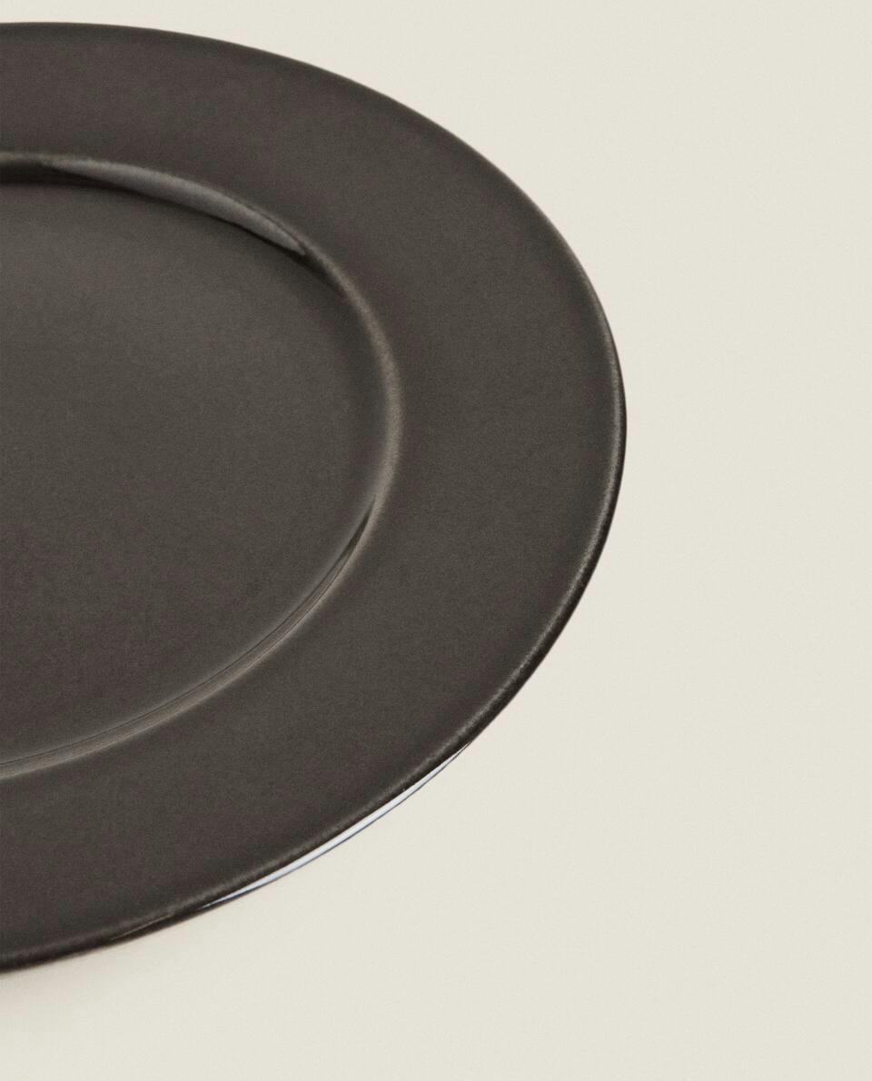 LOUÇA DE MESA DE GRÉS PRETO
